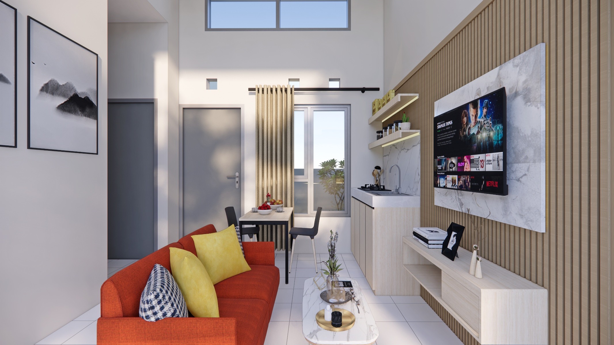 gelatik tampak depan