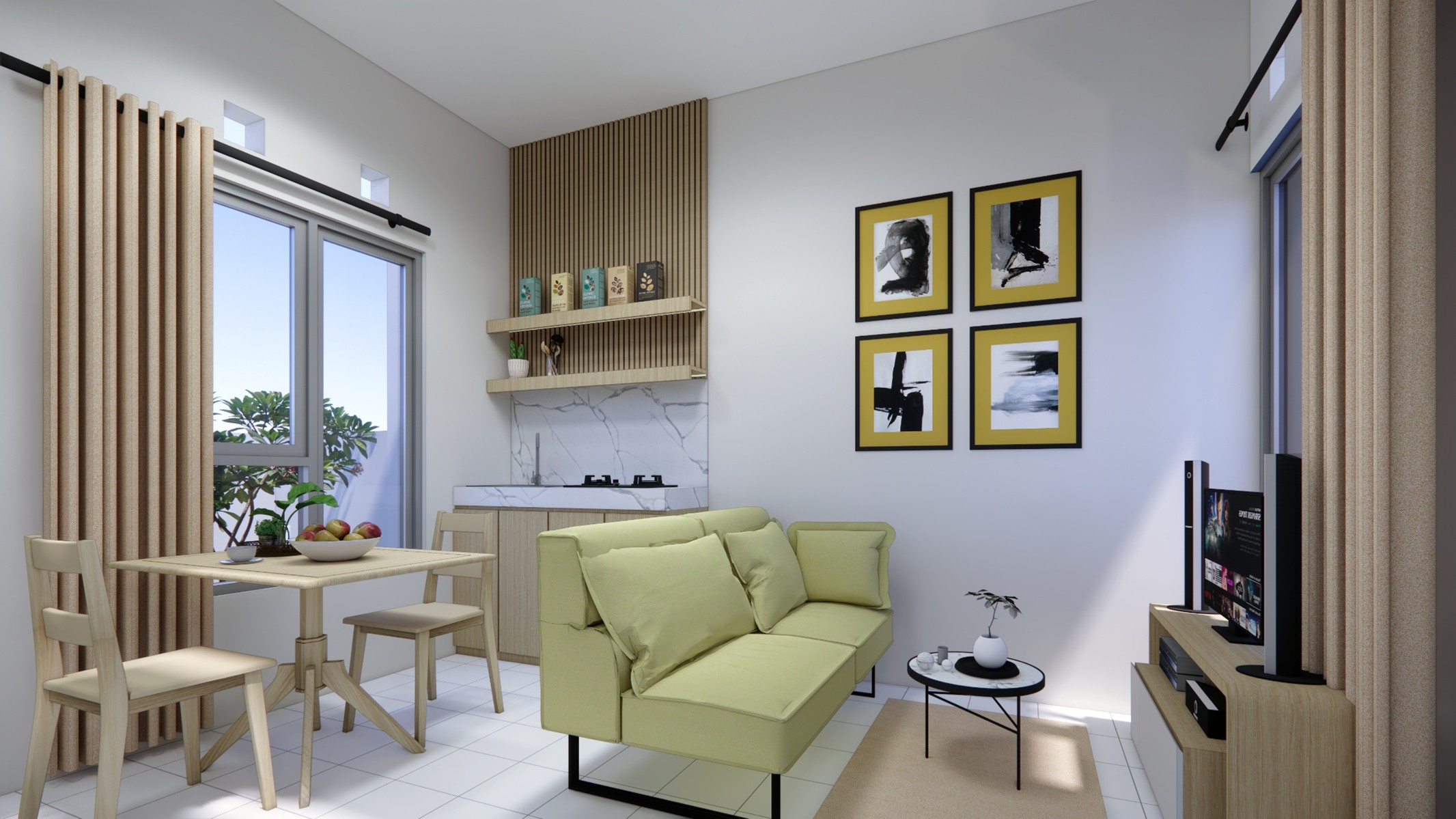 gelatik tampak depan