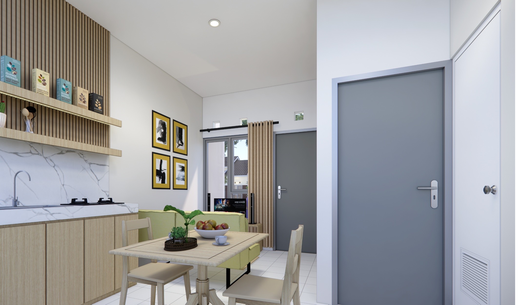 gelatik tampak depan